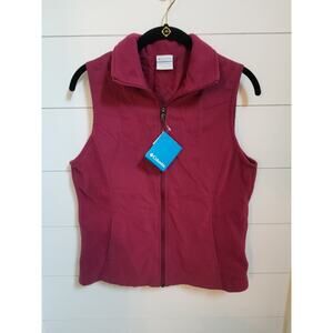 Columbia Vest Women's Size S Berry New w/tags